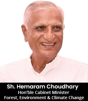 Sh. Hemaram Choudhary, Hon'ble Cabinet Minister Forest, Environment & Climate Change.